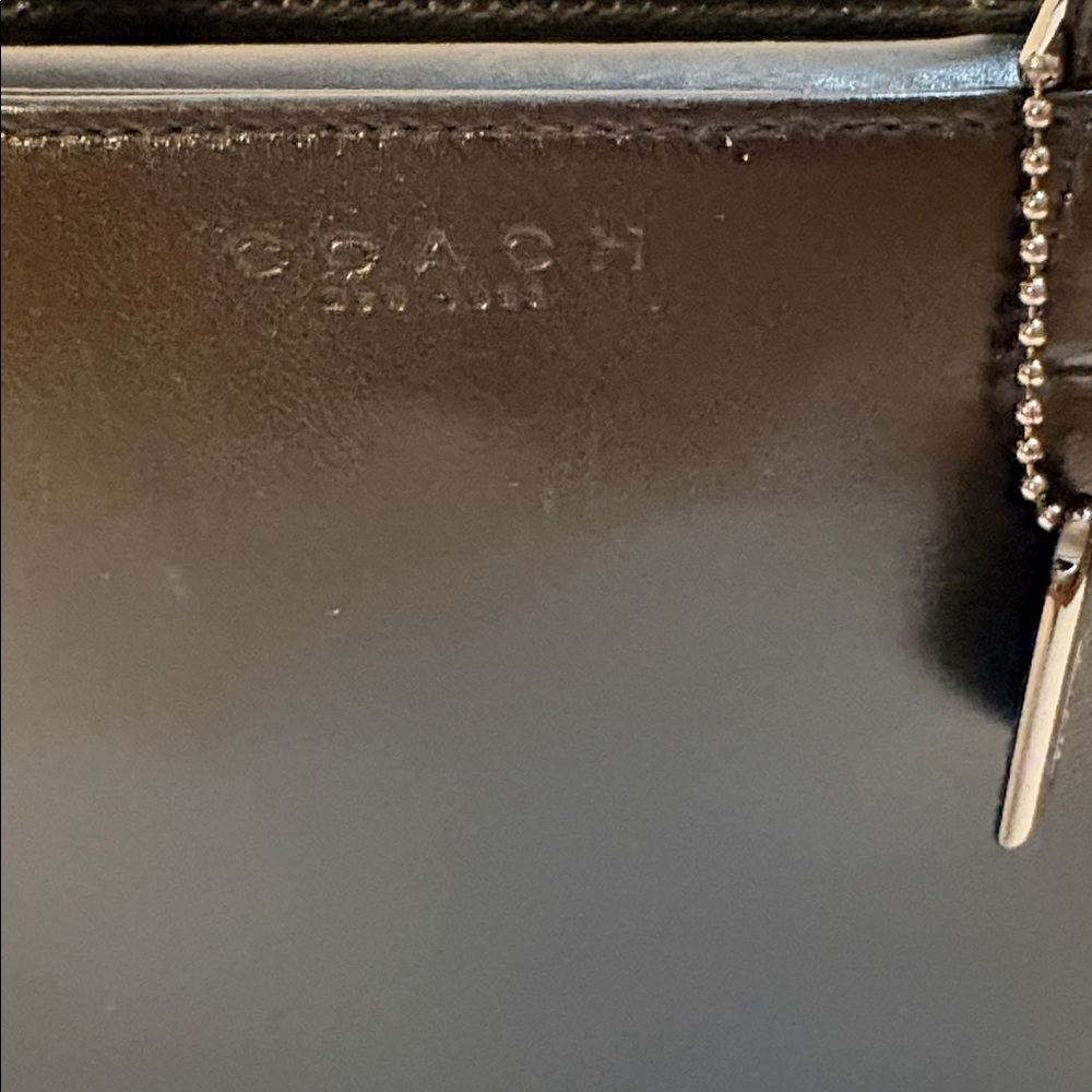 Coach vintage top handles, elegant, mini tote, black 90’s to Y2K - Picture 2 of 12